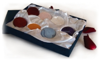 pietre per hot stone massage  7 chakra